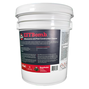 EffBOMB Efflorescence Remover Concentrate | Safer Acid Alternative by StoneSealer Canada