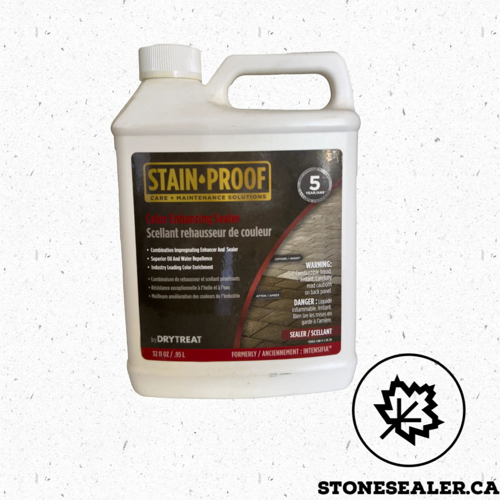 Colour Enhancing Premium Natural Stone Sealer | Wet Look Stone Sealer | Stain Proof | Canada - StoneSealer Canada Stone Sealer