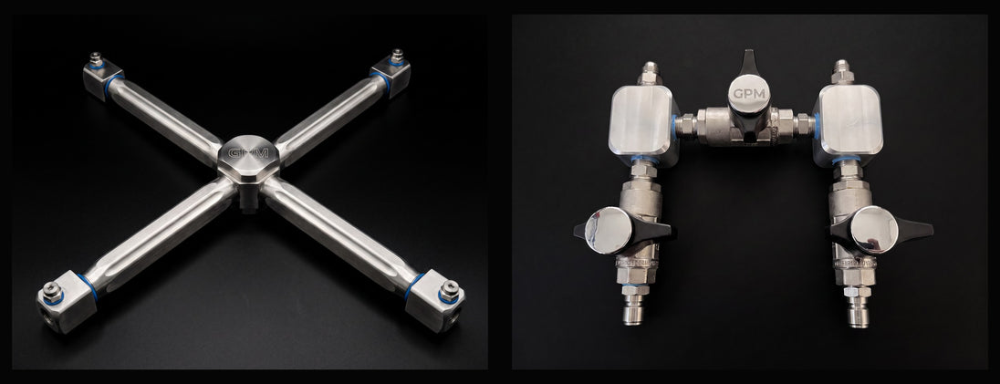 GPM MachBar and Easy Siamese Kit accessories