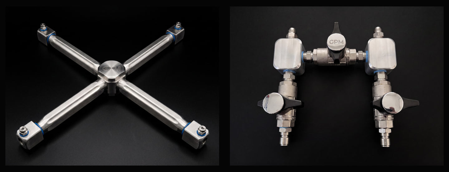GPM MachBar and Easy Siamese Kit accessories