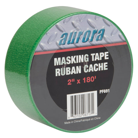 Painters Masking Tape, 50 mm (2") x 55 m (180'), Green by shopSafety.ca